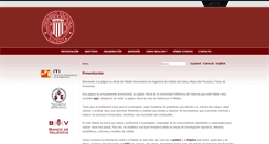 Desktop Screenshot of masterdatos.com